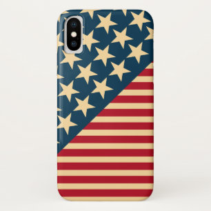 Vintage American Flag Case-Mate iPhone Case