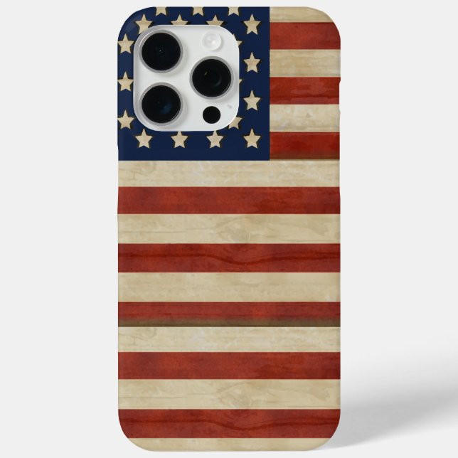 Vintage American Flag iPhone Case-Mate iPhone Case (Back)