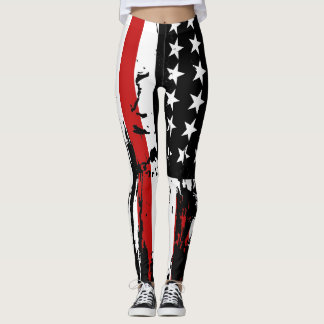 Vintage American Flag  Leggings