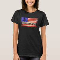 Vintage American Flag Proud Skateboard Dad Skater 