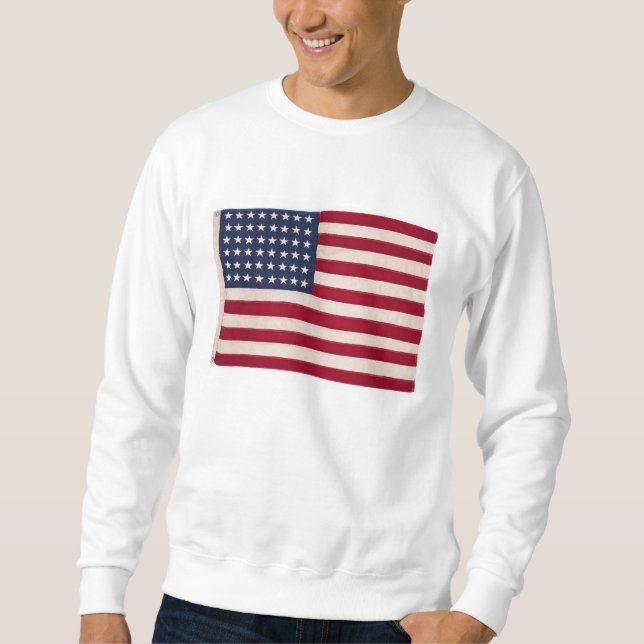 Vintage American Flag Sweatshirt (Front)
