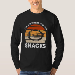 Vintage American Football I Am Just Here For The S T-Shirt