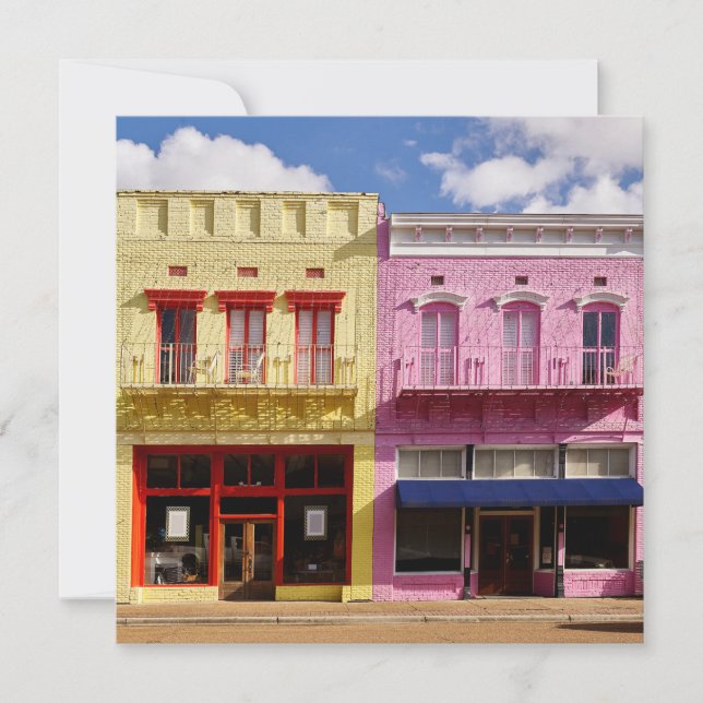 Vintage American Scenery  Holiday Card (Front)