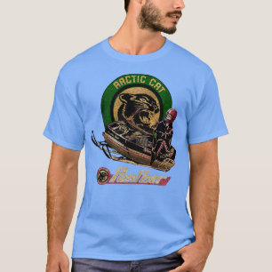 Vintage american Snowmobile USA T-Shirt
