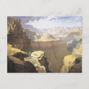Vintage American West Art, Grand Canyon by Leigh Postcard