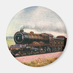 Vintage American West, Western Frontier Train Magnet