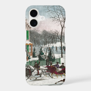 Vintage American Winter Scene