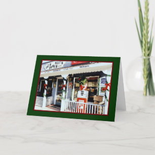 'Vintage Americana' Holiday Card - Blank