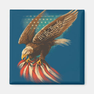 Vintage Americana Magnet