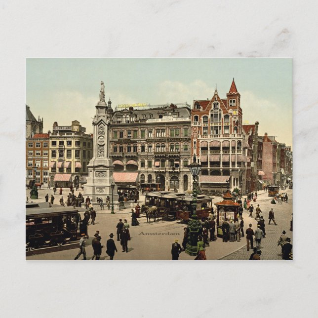 Vintage - Amsterdam, Netherlands Postcard (Front)