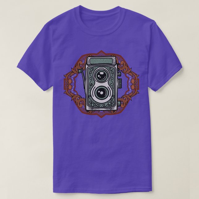 Vintage analogue Camera T-Shirt (Design Front)