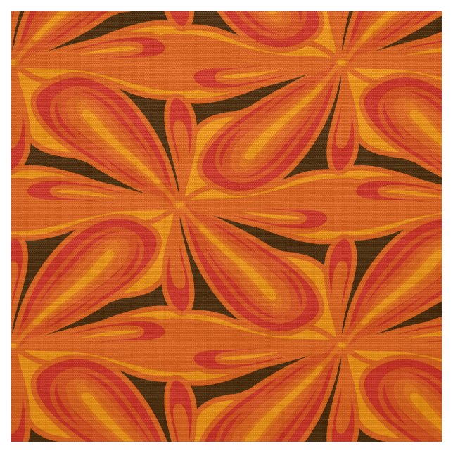 Vintage and Retro styled pattern fabric (Swatch)