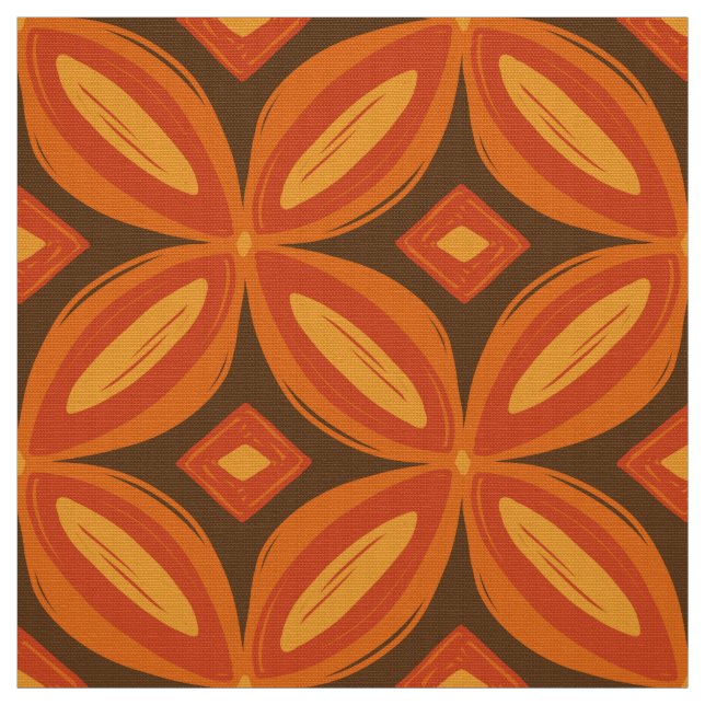 Vintage and Retro styled pattern fabric (Swatch)