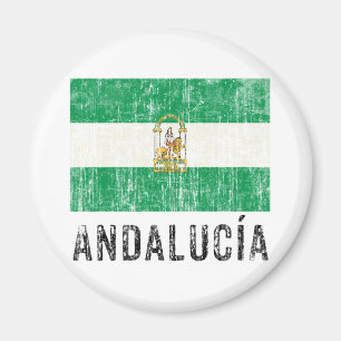Vintage Andalusia Magnet
