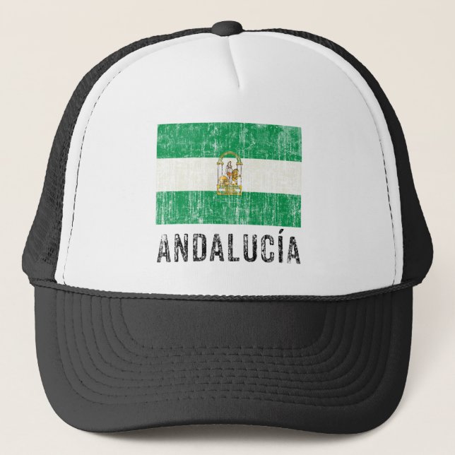 Vintage Andalusia Trucker Hat (Front)