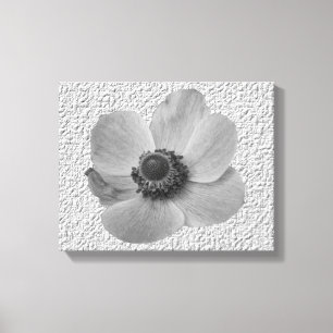 Vintage Anemone Canvas Print