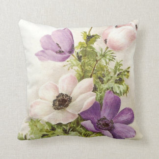 Vintage Anemone Cushion