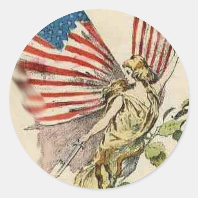 Vintage Angel sticker (Front)