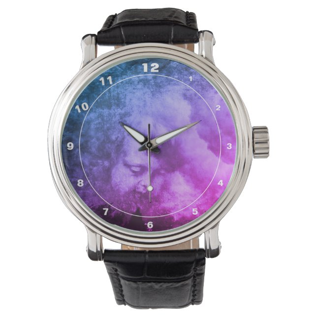 Vintage Angel & Stormy Heaven Sky (watch) Watch (Front)