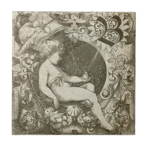 Vintage Angel Tile