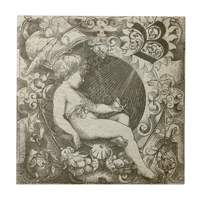 Vintage Angel Tile (Front)