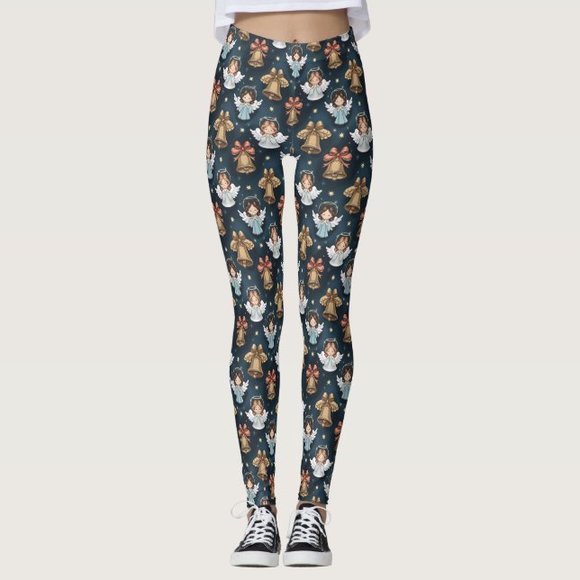 Vintage Angels Leggings (Front)