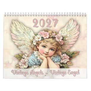 Vintage Angels – Vintage Engel 2027 Calendar