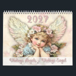 Vintage Angels – Vintage Engel Calendar<br><div class="desc">Bathed in soft pastel rose, blue, and golden tones, these angels bring beauty, grace, and gentle light. They remind us that every day holds a quiet blessing, waiting to be seen with the heart. Let their presence inspire you to walk with hope, surround yourself with beauty, and shine kindness wherever...</div>