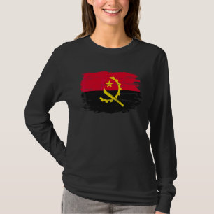 Vintage Angola Flag For Angolan T-Shirt