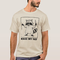 Vintage Angry Racoon