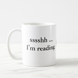 Vintage Animal, Cute Victorian Kitten Reading Book Coffee Mug