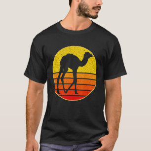 Vintage Animal Retro Camel Sunset Hump Day T-Shirt