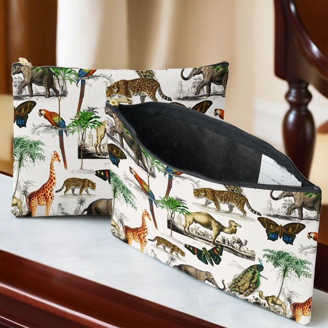 Vintage Animals By D'Orbigny Accessory Pouch (Creator Uploaded)