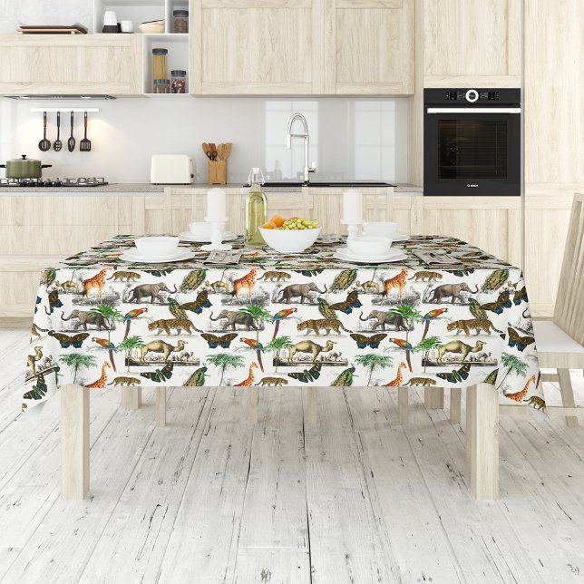 Vintage Animals By D'Orbigny Tablecloth (Creator Uploaded)