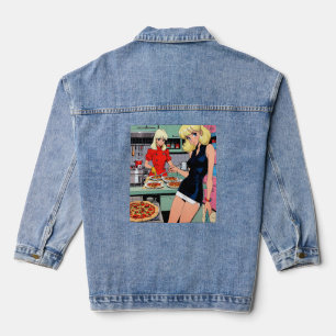 Vintage Anime Denim Jacket