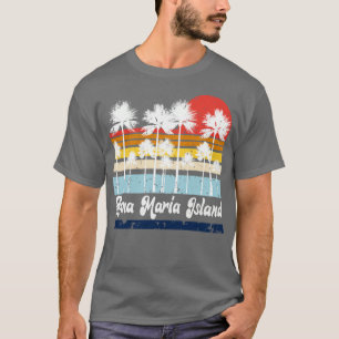 Vintage Anna Maria Island Florida Beach Ocean Surf T-Shirt
