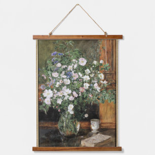 Vintage Anna Munthe-Norstedt Wild Briar Roses  Hanging Tapestry