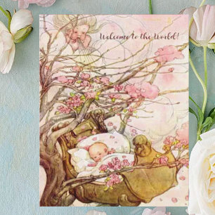 Vintage Anne Anderson New Baby Congratulations Card