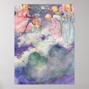 Vintage Anne Anderson The Milky Way Poster