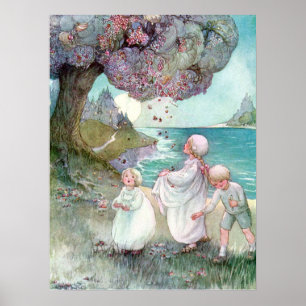 Vintage Anne Anderson The Sugarplum Tree Poster
