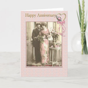 Vintage Anniversary Card