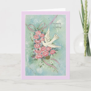 Vintage Anniversary Greeting Card