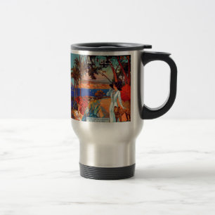 Vintage Antibes Cote D'Azur Travel Mug