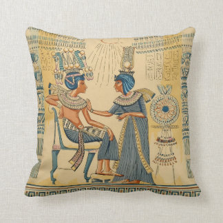 Vintage Antique Ancient Egyptian Royalty Cushion
