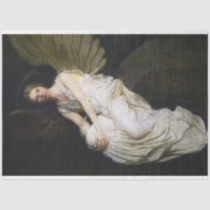 Vintage Antique Angel Angels Christian Decoupage Tissue Paper