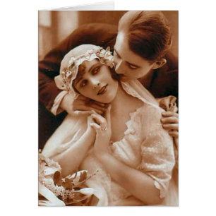 Vintage Antique Bride and Groom Romantic Gifts