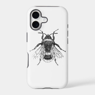 Vintage, Antique Bumble Bee Illustration
