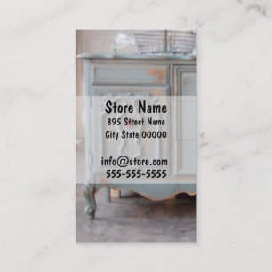 Vintage Antique Business Card