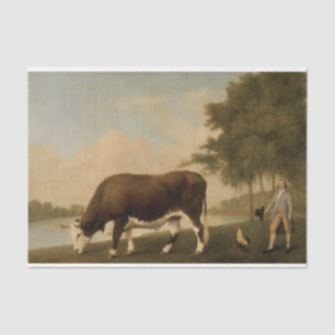 Vintage Antique Colonial Artwork Decoupage Tissue Paper