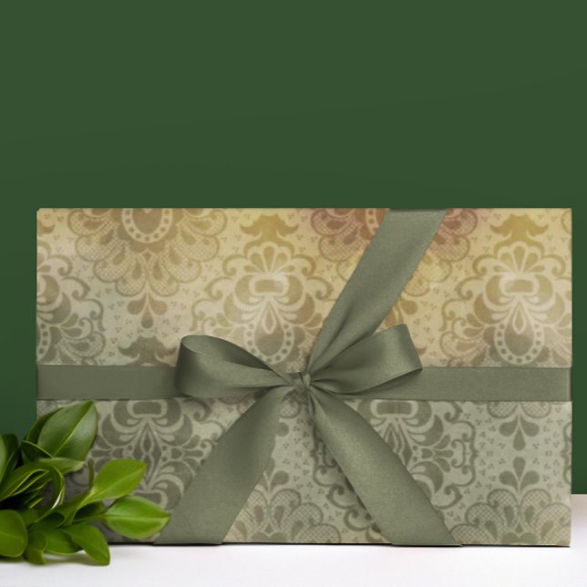 Vintage Antique Damask All Occasion  Wrapping Paper (So elegant!)